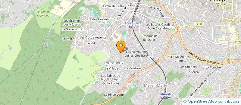 localisation de l'entreprise PARTAGE  SAINT-GERMAIN-EN-LAYE