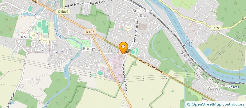 localisation de l'entreprise PARTAGE  PRINGY