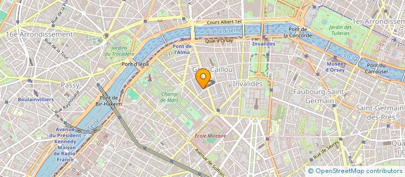 localisation de l'entreprise PARTAGE A DOMICILE à PARIS
