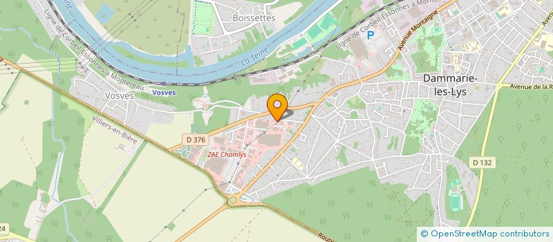 localisation de l'entreprise PARTAGE AMOUR CONNAISSANCE à DAMMARIE-LES-LYS