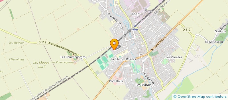 localisation de l'entreprise PARTAGE ENTRE LES ACTEURS DE LA JEUNESSE ET DE L'EDUCATION POPULAIRE  MER