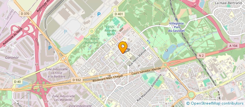 localisation de l'entreprise PARTAGE ET SAVOIR à AULNAY-SOUS-BOIS