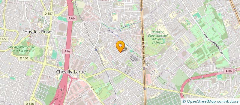 localisation de l'entreprise PARTAGE ET SOURIRE  CHEVILLY-LARUE