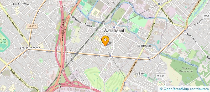 localisation de l'entreprise PARTAGE ET TRANSMET à WASQUEHAL