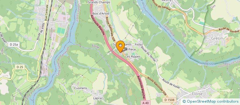 localisation de l'entreprise PARTAGE IMMO DES SAVOIE à ELOISE
