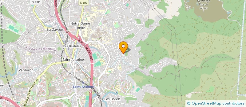 localisation de l'entreprise PARTAGE INFINI DU COEUR à MARSEILLE