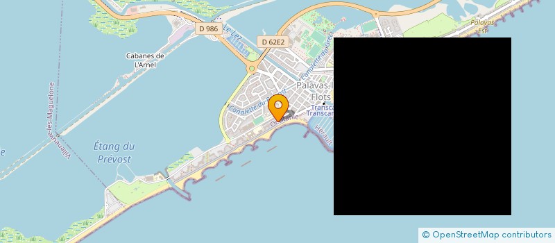 localisation de l'entreprise PARTAGE INNOV SAINT PIERRE à PALAVAS-LES-FLOTS