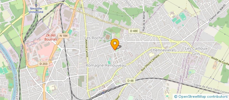 localisation de l'entreprise PARTAGE MOSAIQUE à CONFLANS-SAINTE-HONORINE