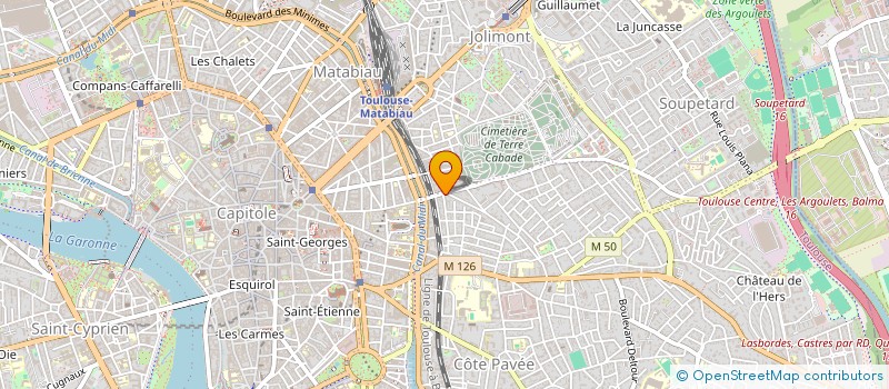 localisation de l'entreprise PARTAGE TON POT à TOULOUSE