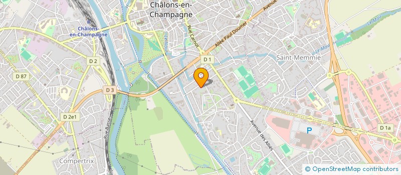 localisation de l'entreprise PARTAGE TRAVAIL DOMICILE à CHALONS-EN-CHAMPAGNE