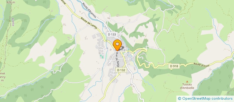 localisation de l'entreprise PARTAGEONS NOS SILENCES  ARETTE