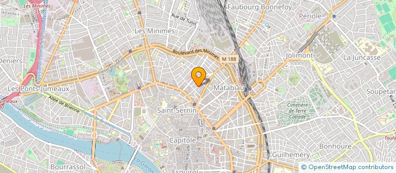 localisation de l'entreprise PARTAGER L'ANIMATION REVER L'EDUCATION PAR JEU à TOULOUSE