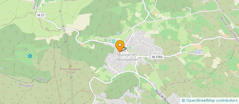 localisation de l'entreprise PARTAGER LA JOIE FAIT LE BONHEUR  MURVIEL-LES-MONTPELLIER