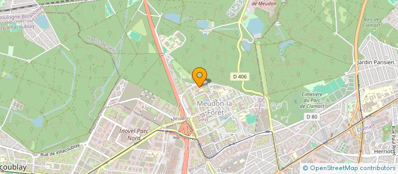 localisation de l'entreprise PARTAGES à MEUDON