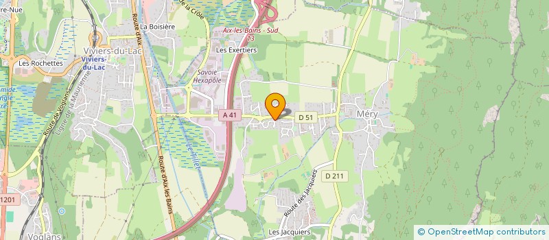 localisation de l'entreprise PARTAGES PROG à MERY