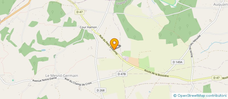 localisation de l'entreprise PARTAJE  LIVAROT-PAYS-D'AUGE