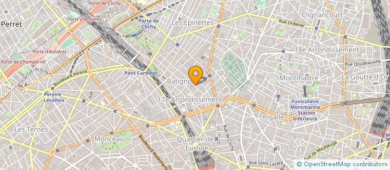 localisation de l'entreprise PARTANCE à PARIS
