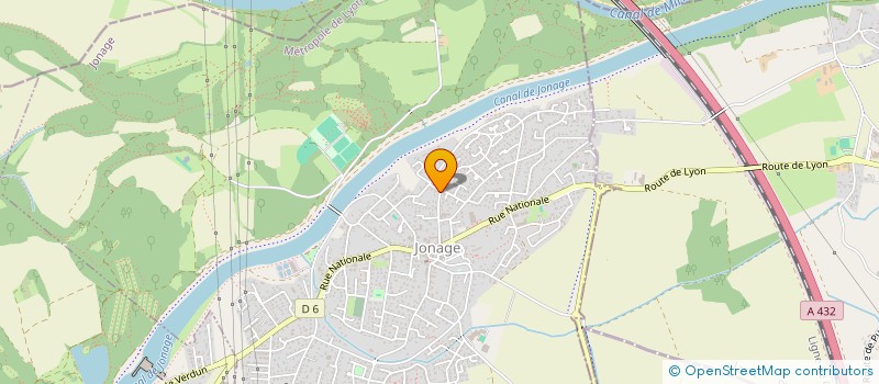 localisation de l'entreprise PARTAUD MENDIETA  JONAGE