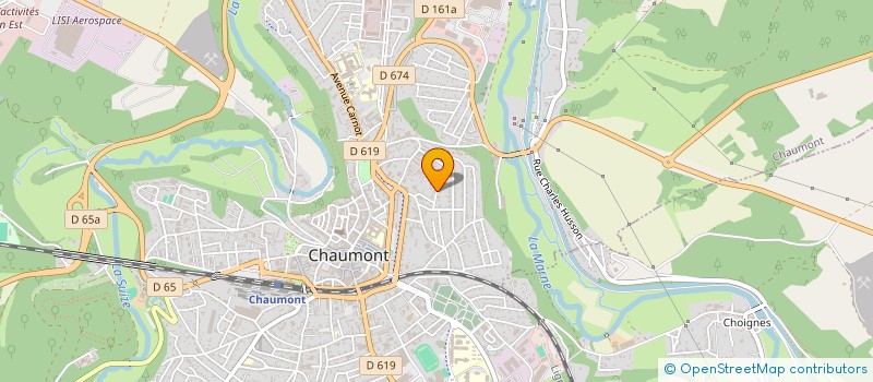 localisation de l'entreprise PARTDESCO à CHAUMONT