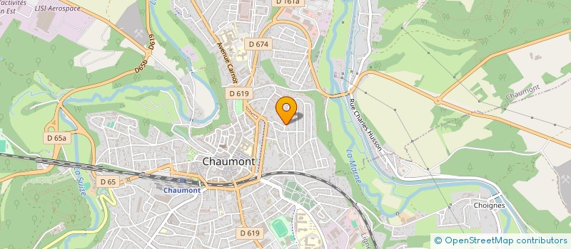 localisation de l'entreprise PARTDESMA à CHAUMONT
