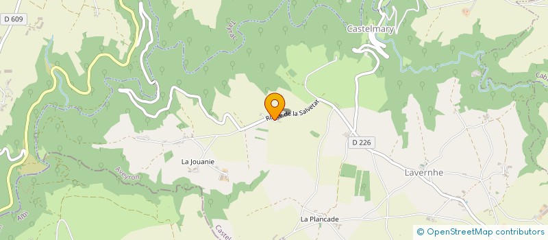 localisation de l'entreprise PARTEJAM  CASTELMARY