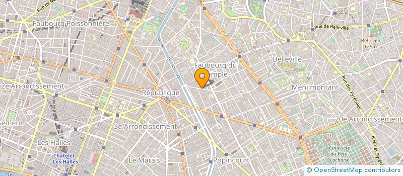 localisation de l'entreprise PARTEL OLIVA  PARIS