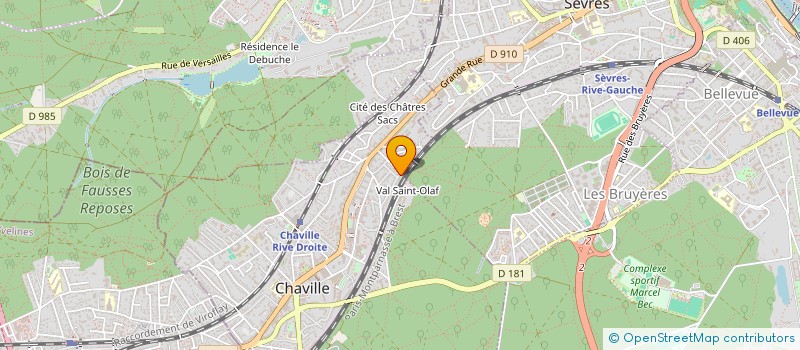 localisation de l'entreprise PARTEN CONSTRUCT à CHAVILLE
