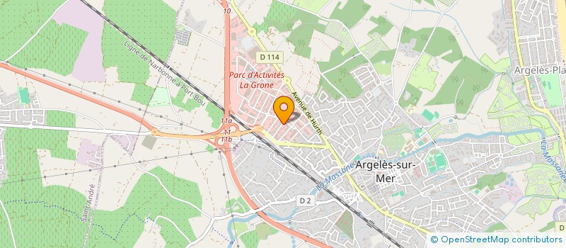 localisation de l'entreprise PARTEN ' HERBES  ARGELES-SUR-MER