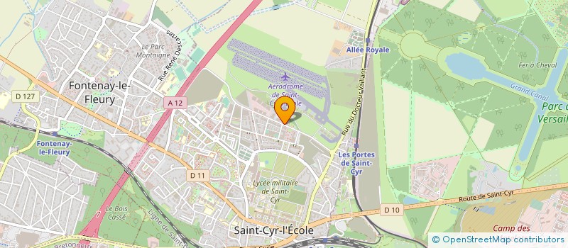 localisation de l'entreprise PARTENAIR  SAINT-CYR-L'ECOLE