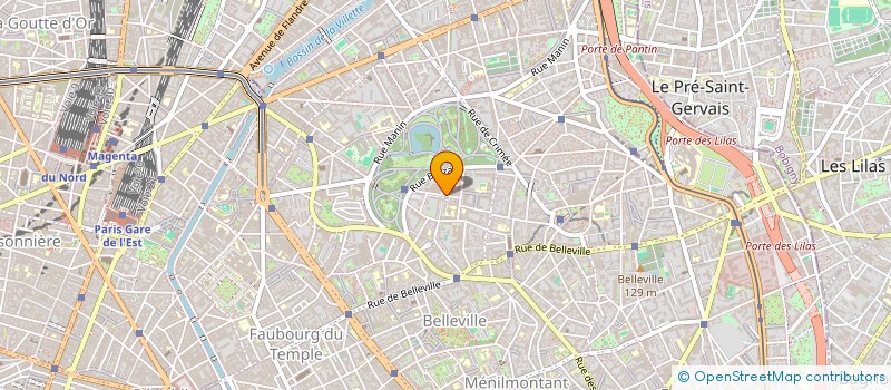 localisation de l'entreprise PARTENAIRE à PARIS