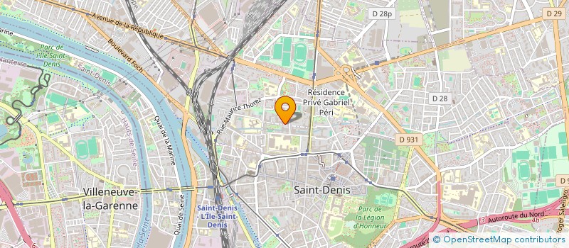 localisation de l'entreprise PARTENAIRE ASSISTANCE à SAINT-DENIS