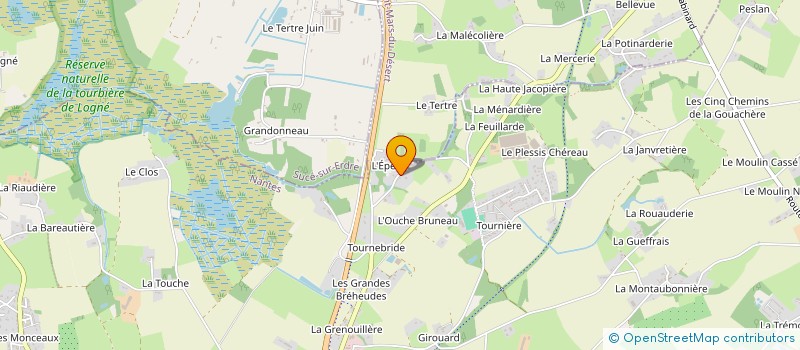 localisation de l'entreprise PARTENAIRE DE PROJETS à CARQUEFOU