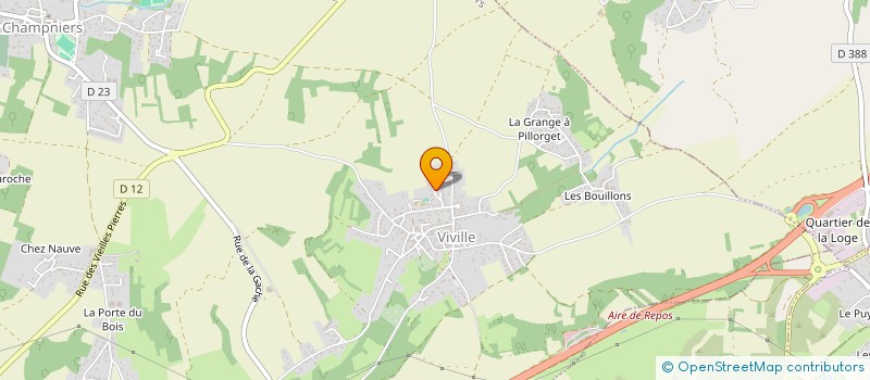 localisation de l'entreprise PARTENAIRE HYGIENE  CHAMPNIERS