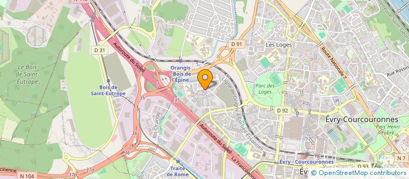 localisation de l'entreprise PARTENAIRE IDEAL à RIS-ORANGIS