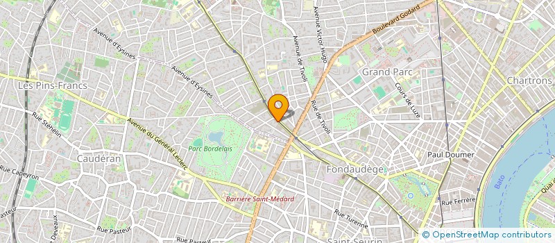 localisation de l'entreprise PARTENAIRE IMMOBILIER CONSULTANT à LE BOUSCAT