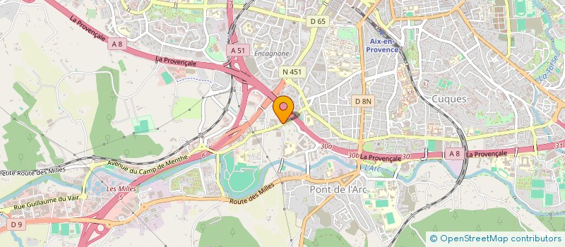 localisation de l'entreprise PARTENAIRE IMMOBILIER PROVENCE à AIX-EN-PROVENCE