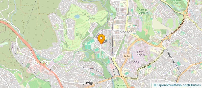localisation de l'entreprise PARTENAIRE ISOLATION à MONTPELLIER