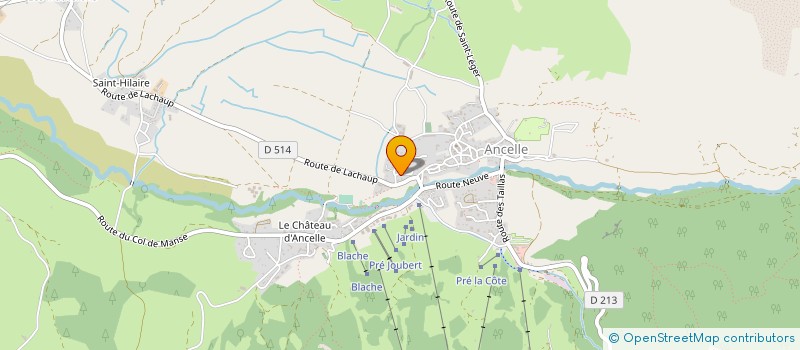 localisation de l'entreprise PARTENAIRE LOISIRS EURL à ANCELLE