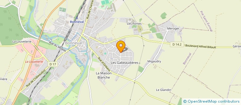 localisation de l'entreprise PARTENAIRE PRESENTATION LANCEMENTS ...  BONNEVAL