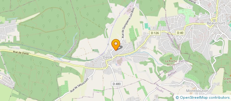 localisation de l'entreprise PARTENAIRE PROJET INDUSTRIEL  DASLE