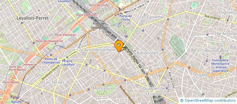 localisation de l'entreprise PARTENAIRE SERVICE à PARIS