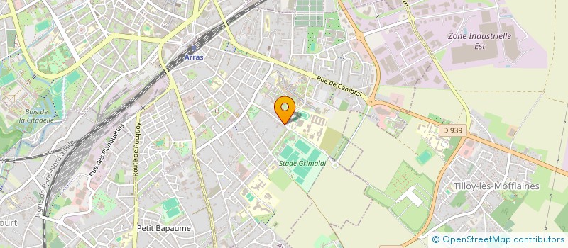 localisation de l'entreprise PARTENAIRES ARRAS CLUB XV à ARRAS