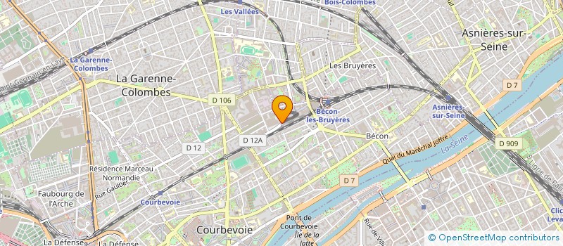 localisation de l'entreprise PARTENAIRES CONSEIL à BOIS-COLOMBES