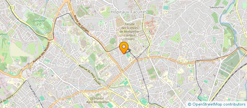 localisation de l'entreprise PARTENAIRES DU PROJET MONTBIOTECH à MONTPELLIER