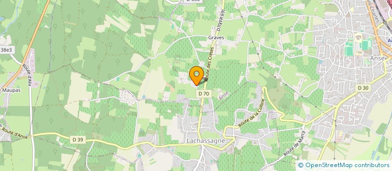 localisation de l'entreprise PARTENAIRES IMMOBILIERS  LACHASSAGNE