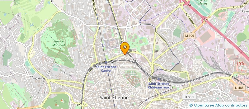 localisation de l'entreprise PARTENAIRES INVEST DISTRIBUTION à SAINT-ETIENNE