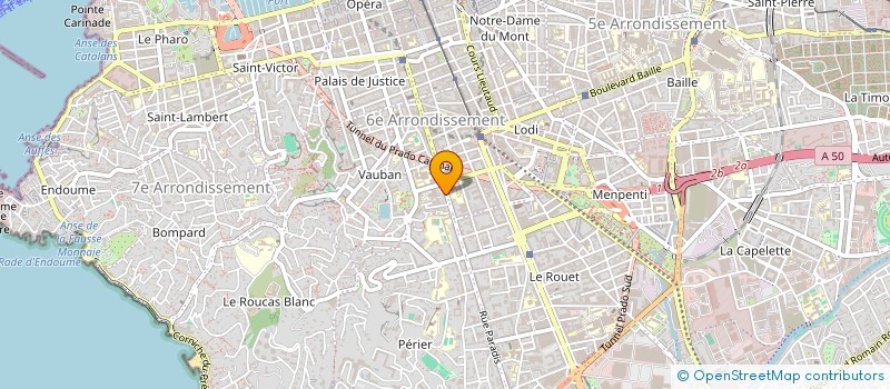 localisation de l'entreprise PARTENAIRES PLUS à MARSEILLE