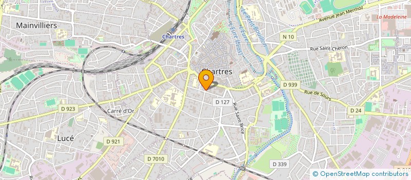 localisation de l'entreprise PARTENAIRES POUR L'ANIMATION ET LES SERVICES DES TERRITOIRES D'EURE ET LOIR à CHARTRES