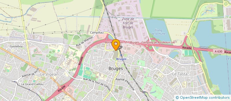 localisation de l'entreprise PARTENAIRES TRANSPORTS à BRUGES