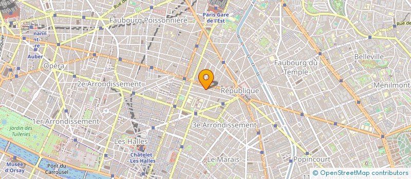 localisation de l'entreprise PARTENALIA  PARIS